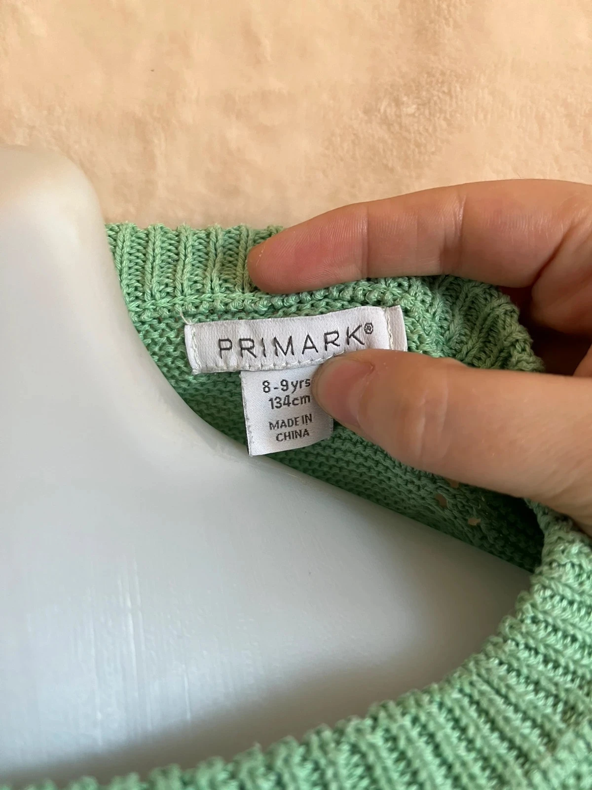 Groen gebreid shirt van Primark 8/9 jaar – photo 2